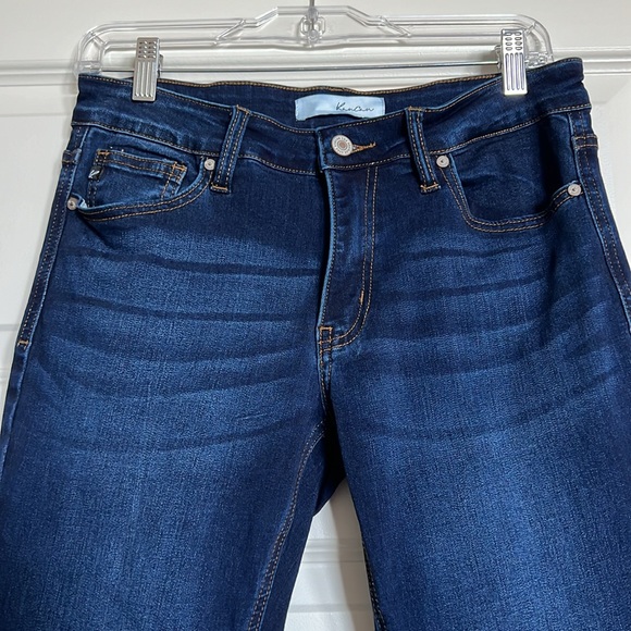 Kancan dark wash boot cut jeans - Picture 2 of 5